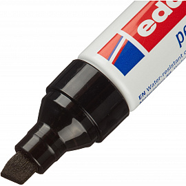 Маркер перманентный Edding E-500/1 черный (толщина линии 2-7 мм) скошенный наконечник