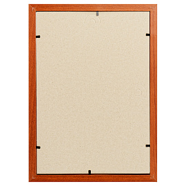 Рамка деревянная (МДФ) 21*30см, OfficeSpace, №1, акриловое небьющееся стекло, красное дерево