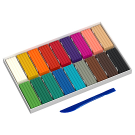 Пластилин классический ГАММА "Классический", 16 цветов, 320 г, со стеком, картонная упаковка, 281034 фото Пластилин классический ГАММА "Классический", 16 цветов, 320 г, со стеком, картонная упаковка, 281034