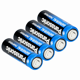 Батарейки КОМПЛЕКТ 4 шт., PANASONIC AA R6 (316), солевые, пальчиковые, в пленке, 1,5 В фото Батарейки КОМПЛЕКТ 4 шт., PANASONIC AA R6 (316), солевые, пальчиковые, в пленке, 1,5 В