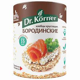 Хлебцы Dr.Korner Бородинские пшеничные 100 г