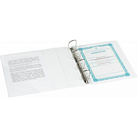 Папка Панорама на 4-х кольцах Bantex (Attache Selection) 75 мм до 500 листов фото Папка Панорама на 4-х кольцах Bantex (Attache Selection) 75 мм до 500 листов