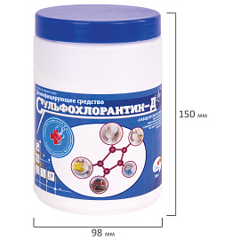 Средство дезинфицирующее 1 кг СУЛЬФОХЛОРАНТИН Д, порошок фото Средство дезинфицирующее 1 кг СУЛЬФОХЛОРАНТИН Д, порошок