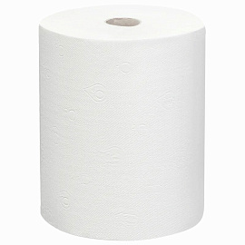 Полотенца бумажные рулонные Focus H1 2-слойные белые 6 рулонов по 150 метров (5050023)