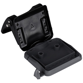 Дырокол OfficeSpace 35л., металлический, черный, с линейкой фото Дырокол OfficeSpace 35л., металлический, черный, с линейкой