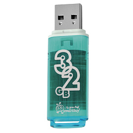 Флешка USB 2.0 32 ГБ SmartBuy Glossy (SB32GBGS-G)