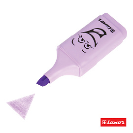 Текстовыделители Luxor "Eyeliter Pastel" пастельный фиолетовый, 1-4,5мм фото Текстовыделители Luxor "Eyeliter Pastel" пастельный фиолетовый, 1-4,5мм