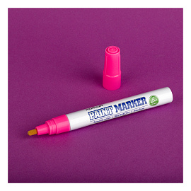 Маркер-краска Munhwa розовая, 4,5мм, "Neon", нитро-основа фото Маркер-краска Munhwa розовая, 4,5мм, "Neon", нитро-основа