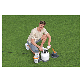 Наполнитель Polysphere для песчаных фильтров (эквивалент 18 кг песка), BESTWAY, 58475