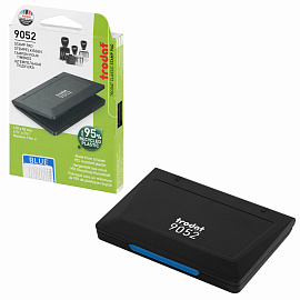 Штемпельная подушка TRODAT, 110x70 мм, синяя, 9052c фото Штемпельная подушка TRODAT, 110x70 мм, синяя, 9052c