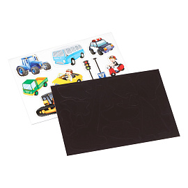 Игра развивающая на магнитах ТРИ СОВЫ "Транспорт", 23 эл.