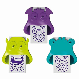 Ластик Maped Little Monster из натурального каучука прямоугольный 125х65х20 мм (127710)