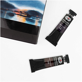 Акварель художественная Гамма "Старый Мастер" капут мортуум, 9мл, туба