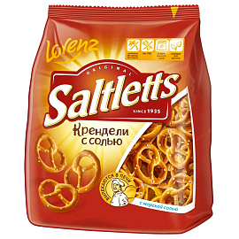 Крендельки Saltletts с солью 150г