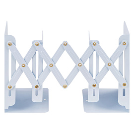 Подставка для книг MESHU "Space Whale", 3 отделения, раздвижная