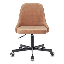 Кресло CH-340M, пятилучие металлическое, ткань, светло-коричневое, 1397884 фото Кресло CH-340M, пятилучие металлическое, ткань, светло-коричневое, 1397884