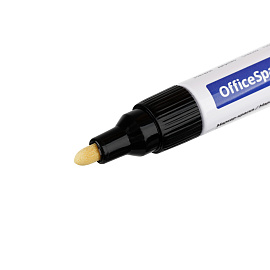 Маркер-краска OfficeSpace черная, 1-4мм, нитро-основа фото Маркер-краска OfficeSpace черная, 1-4мм, нитро-основа