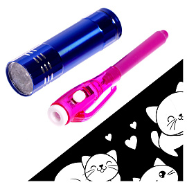 Набор для рисования светом Эврики "Шоу рисунки светом