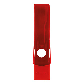 Лоток для бумаг вертикальный СТАММ "Лидер", красный, ширина 75мм фото Лоток для бумаг вертикальный СТАММ "Лидер", красный, ширина 75мм