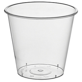 Стакан одноразовый 300 мл, пластиковый прозрачный, Bubble Cup, СВЕРХПЛОТНЫЙ, ВЗЛП, 1023ГП