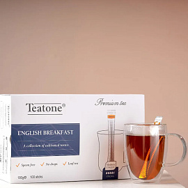Чай черный Teatone English Breakfast 100 стиков