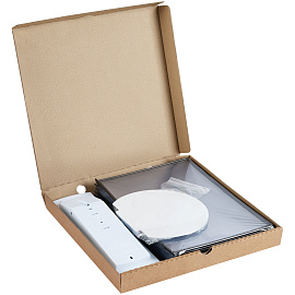 Демосистема настольная OfficeSpace с 10 панелями А4, черная