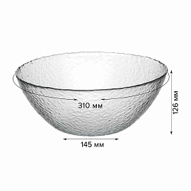 Салатник большой, 310 мм, стекло, PASABAHCE "ХЕЙЗ", 10384СЛ1