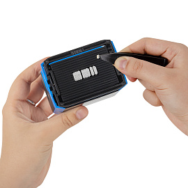 Датер самонаборный, 6 строк+дата, оттиск 60х40 мм, синий, TRODAT 4727, кассы в комплекте, 188617 фото Датер самонаборный, 6 строк+дата, оттиск 60х40 мм, синий, TRODAT 4727, кассы в комплекте, 188617