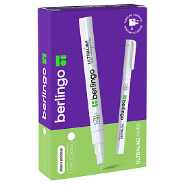 Маркер-краска Berlingo "Uniline PA100" белая, 1мм, нитро-основа фото Маркер-краска Berlingo "Uniline PA100" белая, 1мм, нитро-основа