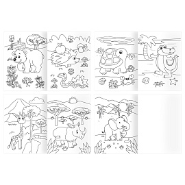 Раскраска А4, 16 стр., ТРИ СОВЫ "Любимая раскраска