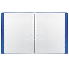 Папка 20 вкладышей BRAUBERG "Office", синяя, 0,5 мм, 222628 фото Папка 20 вкладышей BRAUBERG "Office", синяя, 0,5 мм, 222628