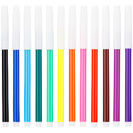 Фломастеры ArtSpace "Космические приключения", 12цв., ПВХ, европодвес фото Фломастеры ArtSpace "Космические приключения", 12цв., ПВХ, европодвес