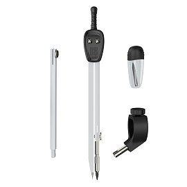 Готовальня Berlingo "Expert", 4 предмета, циркуль 135мм, пластиковый футляр фото Готовальня Berlingo "Expert", 4 предмета, циркуль 135мм, пластиковый футляр