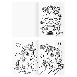 Раскраска А4, 16 стр., ТРИ СОВЫ "Для девочек