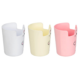 Подставка-стакан MESHU "Meow", пластиковая, ассорти