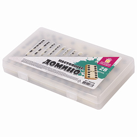 Игра настольная "ДОМИНО", пластиковый кейс, 17х10 см, ЗОЛОТАЯ СКАЗКА, 662296 фото Игра настольная "ДОМИНО", пластиковый кейс, 17х10 см, ЗОЛОТАЯ СКАЗКА, 662296