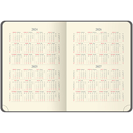 Ежедневник недатированный, А5, 136л., кожзам, OfficeSpace "Pattern", бежевый фото Ежедневник недатированный, А5, 136л., кожзам, OfficeSpace "Pattern", бежевый