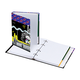 Тетрадь на кольцах А5, 240л., BG "Универ", с разделителями, глянцевая ламинация