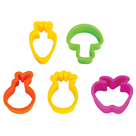 Формочки для лепки 10 штук и скалка ЮНЛАНДИЯ, европодвес, 229621 фото Формочки для лепки 10 штук и скалка ЮНЛАНДИЯ, европодвес, 229621