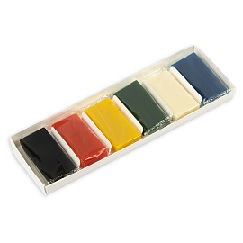 Пластилин Лео "Расти", 06 цветов, растительный, 120г, картон. упаковка фото Пластилин Лео "Расти", 06 цветов, растительный, 120г, картон. упаковка