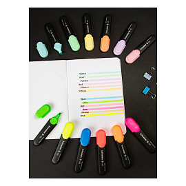 Набор текстовыделителей SCHNEIDER 6 шт., АССОРТИ, "Job", линия 1-5 мм, 115096 фото Набор текстовыделителей SCHNEIDER 6 шт., АССОРТИ, "Job", линия 1-5 мм, 115096