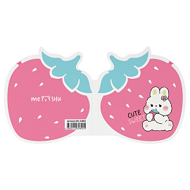 Флажки-закладки и самоклеящиеся блоки в наборе MESHU "Cute Sweet", 20л*5 цветов, европодвес