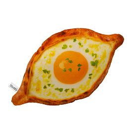 Игрушка мягкая "ХАЧАПУРИ", ткань вельбоа, 44х27 см, WOOZOO (ВУЗУ), 666980