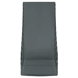 Лоток для бумаг вертикальный СТАММ "XXL", тонированный черный, ширина 160мм фото Лоток для бумаг вертикальный СТАММ "XXL", тонированный черный, ширина 160мм