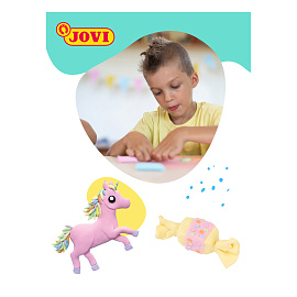 Пластилин на растительной основе Jovi 6 цветов 300 г фото Пластилин на растительной основе Jovi 6 цветов 300 г