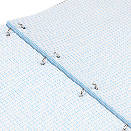 Тетрадь на кольцах А4, 160л., BG "Мегаполис", матовая ламинация