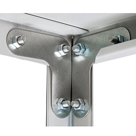 Стеллаж металлический Практик MS (6 полок, 1000x600x2000 мм)