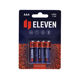 Батарейка Eleven AAA (LR03) алкалиновая Цена за 1 батарейку