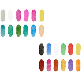 Акварель Мульти-Пульти "Чебурашка", медовая, 24 цветов, без кисти, пластик, европодвес фото Акварель Мульти-Пульти "Чебурашка", медовая, 24 цветов, без кисти, пластик, европодвес