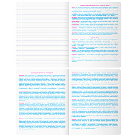 Тетрадь предметная 48л. BG "Glossy style" - Литература, матовая ламинация